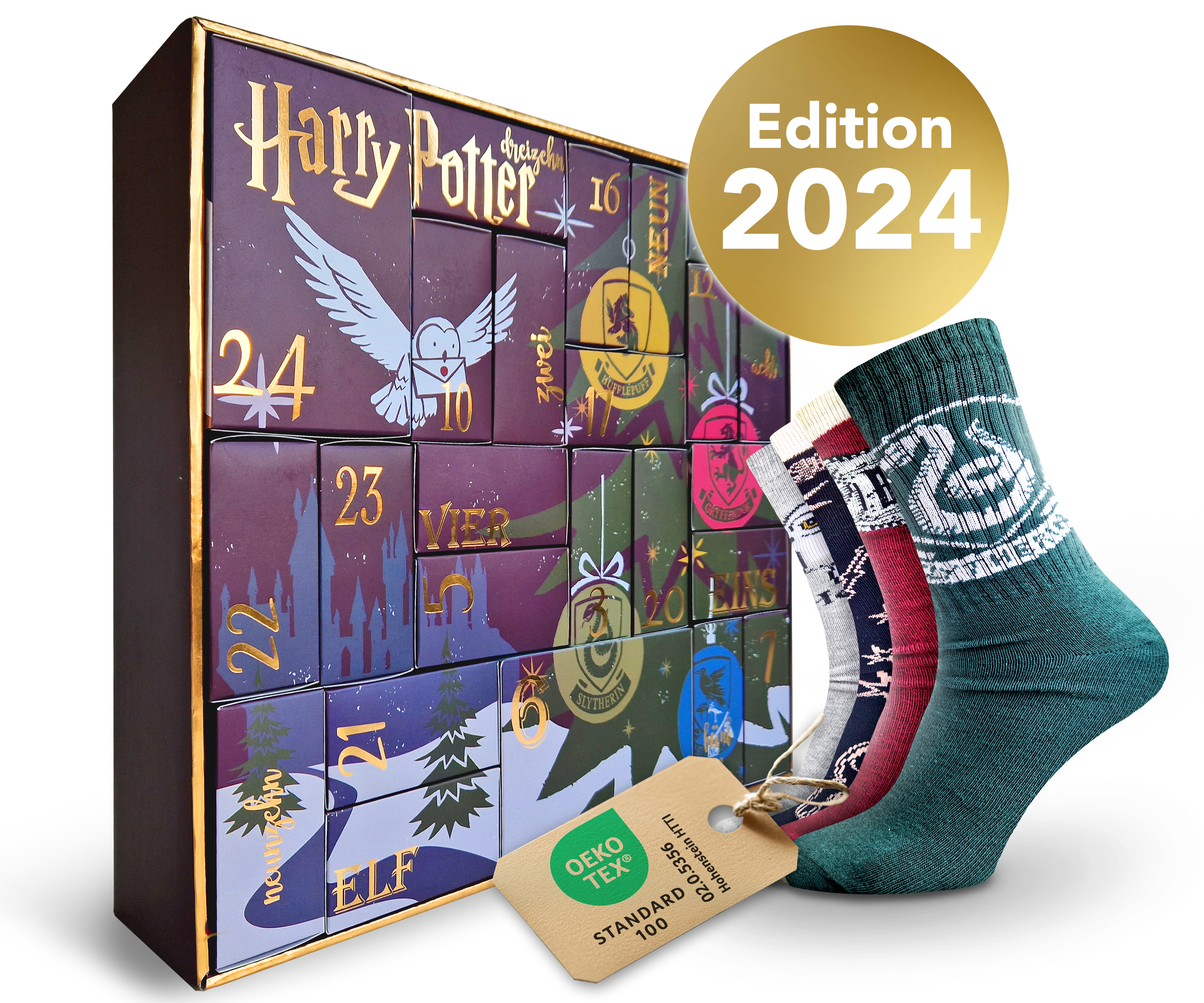 HARRY POTTER Socken Adventskalender Premium