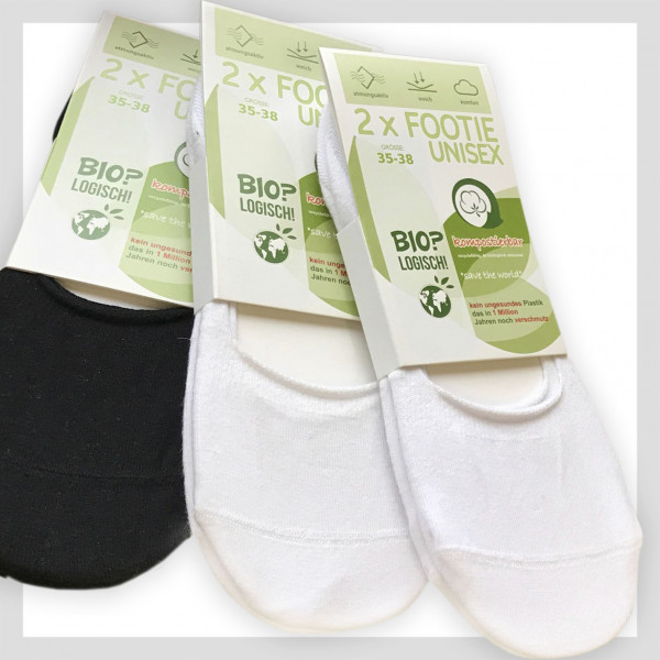 BIO Footie, kompostierbar - Sockswear